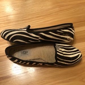 UGG Zebra Flats in good condition!! Open to offers